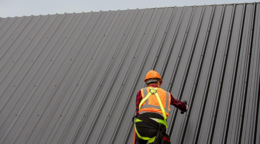 Professional metal roof installation in McGraw, NY